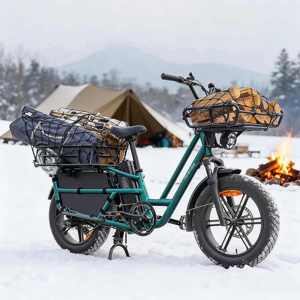 Fiido T2 Longtail Cargo E-bike - Image 4